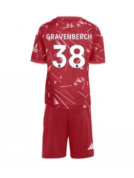 Otroški Nogometna dresi replika Liverpool Ryan Gravenberch #38 Domači 2026-27 Kratek rokav (+ hlače)